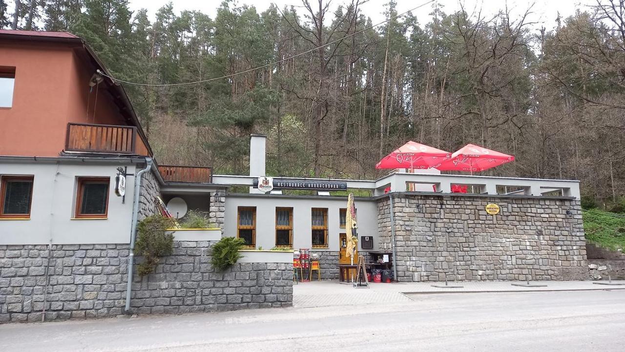 Lesni Restaurace Harrachovka Hotel Tábor Kültér fotó